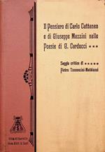 Il pensiero di C. Cattaneo e di G. Mazzini nelle poesie di Giosue Carducci