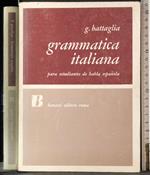 Grammatica Italiana para estudiantes de habla espanola