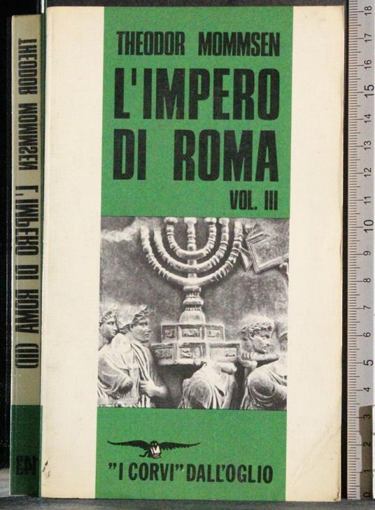 L' impero di Roma. Vol 3 - Theodor Mommsen - copertina