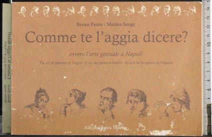 Comme te l'aggia dicere? - copertina