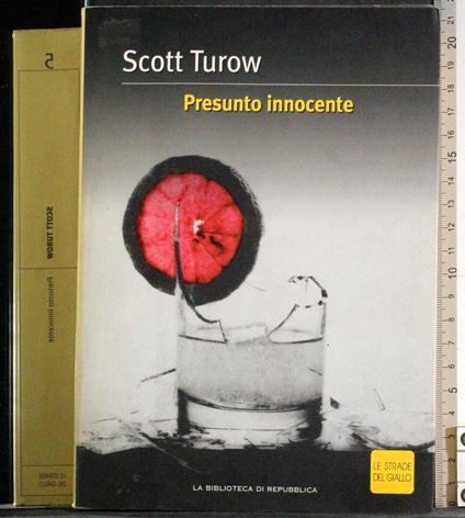 Presunto innocente - Scott Turow - copertina