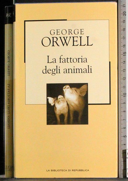 fattoria degli animali - George Orwell - copertina