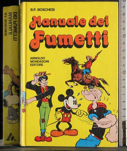 Manuale dei fumetti - B. Palmiro Boschesi - copertina