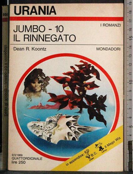 Jumbo-10 Il rinnegato - Dean R. Koontz - copertina