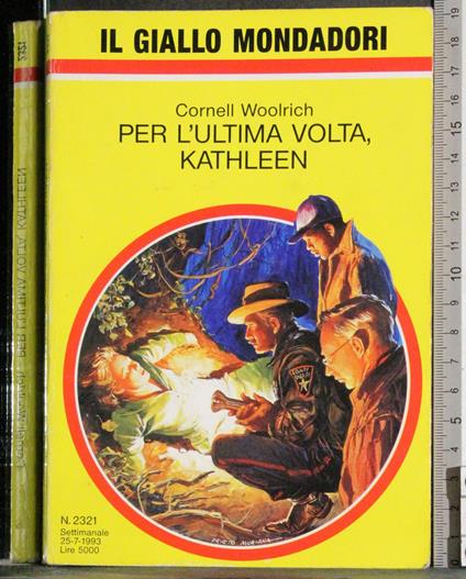 Per l'ultima volta, Kathleen - Cornell Woolrich - copertina