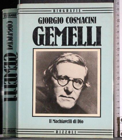 Gemelli - Giorgio Cosmacini - copertina