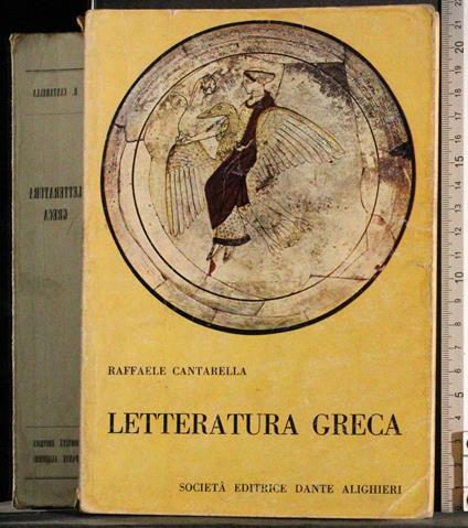 Letteratura Greca - Raffaele Cantarella - copertina