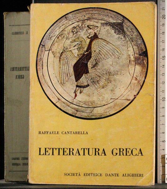 Letteratura Greca - Raffaele Cantarella - copertina