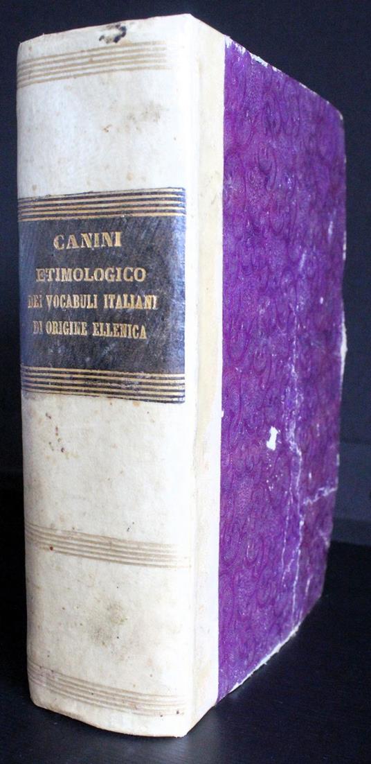 Etimologia Vocaboli Italiani Origine Ellenica 2 Part - copertina