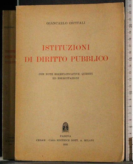 Istituzioni di diritto pubblico - copertina