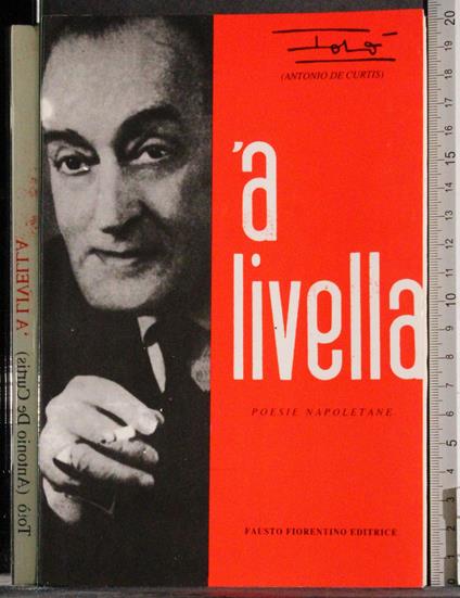 A livella - Antonio De Curtis - copertina