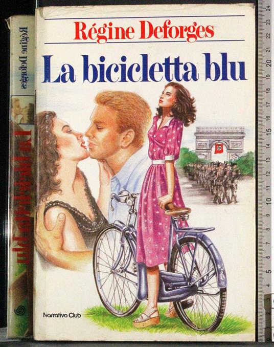 bicicletta blu - Régine Deforges - copertina