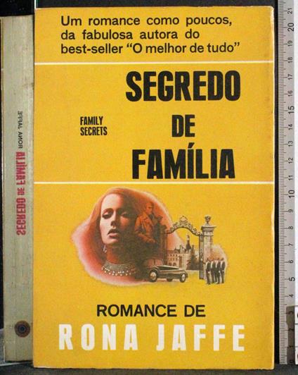 Segredo de familia - Rona Jaffe - copertina