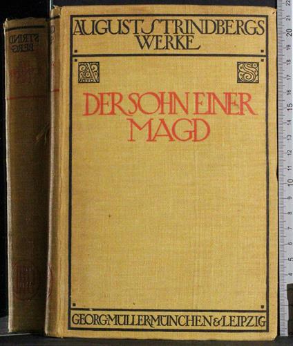 Der sohn einer magd - August Strindberg - copertina