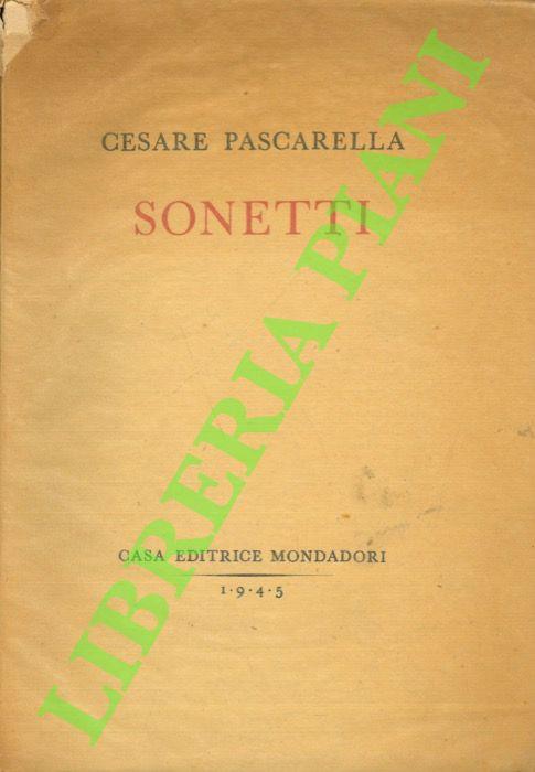 Sonetti - Cesare Pascarella - copertina