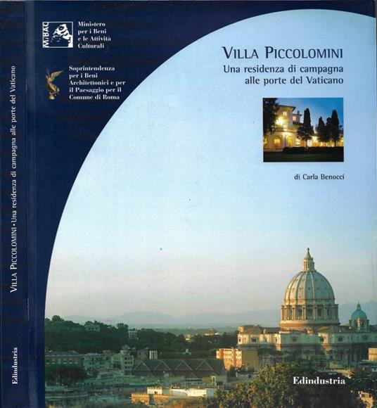 Villa Piccolomini - Carla Benocci - copertina