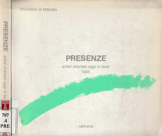 Presenze - Giorgio Bonomi - copertina