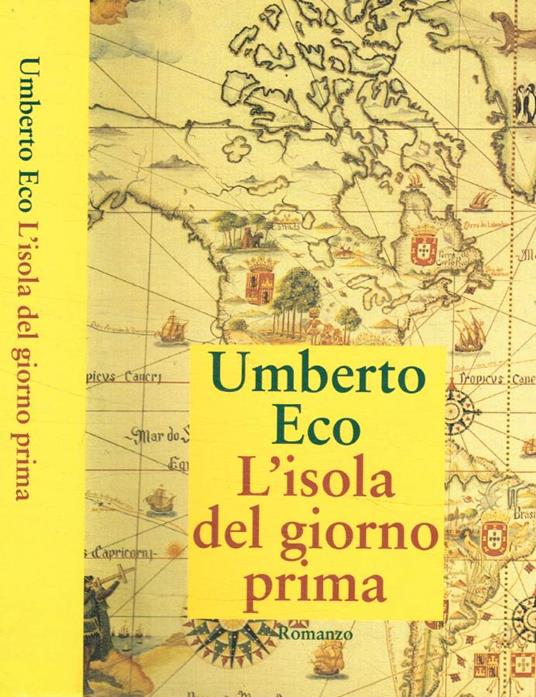 L' isola del giorno prima - Umberto Eco - copertina