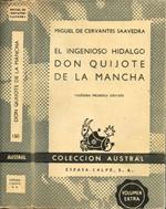 El ingenioso hidalgo Don Quijote de la Mancha