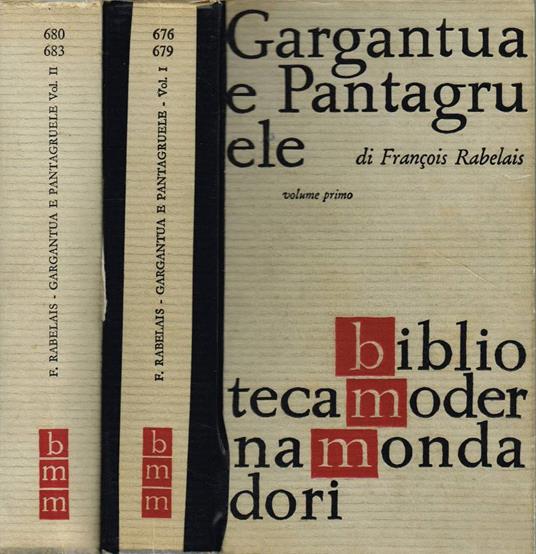 Gargantua e Pantagruele - François Rabelais - copertina