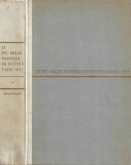 La più belle novelle di tutti i paesi - 1957 - Domenico Porzio - copertina