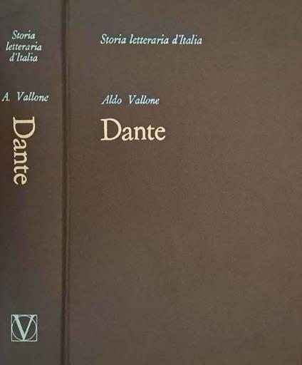 Dante - Aldo Vallone - copertina