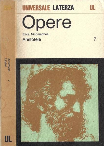 Opere. Vol. VII: Etica Nicomachea - Aristotele - copertina