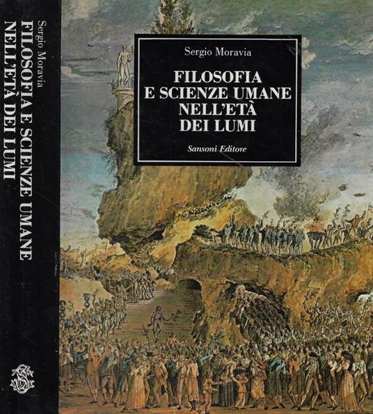 Filosofia e scienze umane nell'età dei lumi - Sergio Moravia - copertina