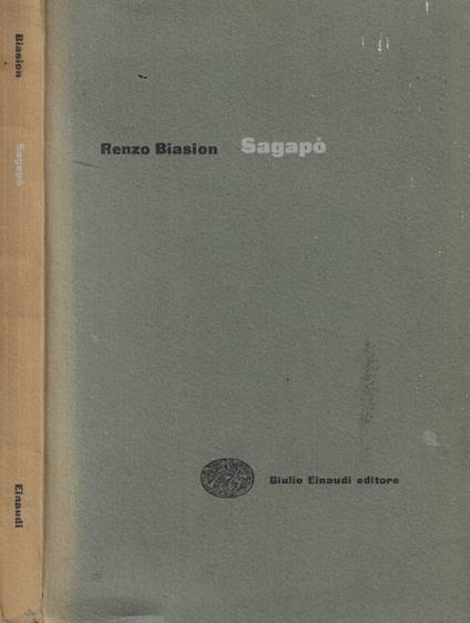 Sagapò - Renzo Biasion - copertina