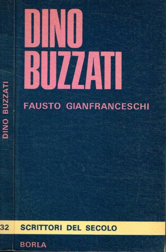 Dino Buzzati - Fausto Gianfranceschi - copertina