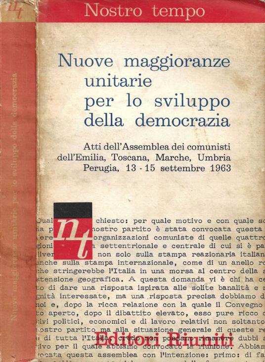 Nuove maggioranze unitarie per lo sviluppo della democrazia - copertina