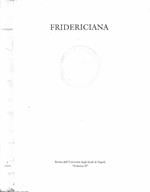 Fridericiana. Rivista dell'Università degli Studi di Napoli 