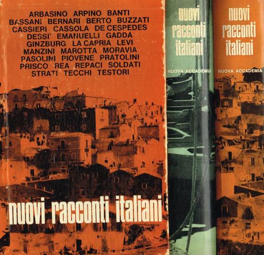 Nuovi racconti italiani 2voll - copertina