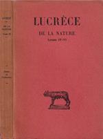 De La Nature. Tome II: Livres IV-VI