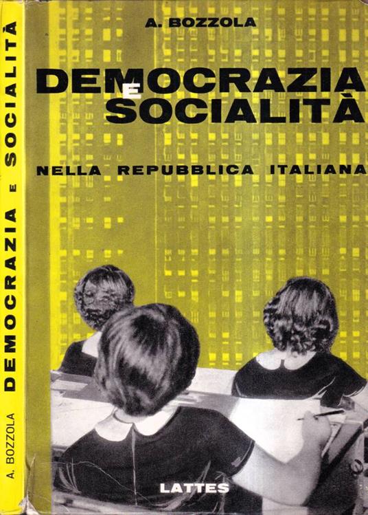 Democrazia e socialità nella Repubblica italiana - copertina