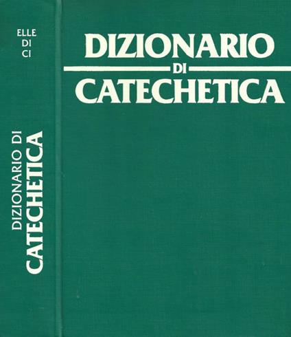 Dizionario di catechetica - copertina