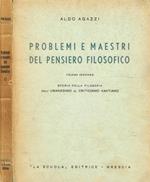 Problemi e maestri del pensiero filosofico vol.II