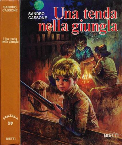 Una tenda nella giungla - Sandro Cassone - copertina