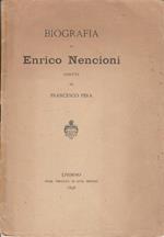 Biografia di Enrico Nencioni