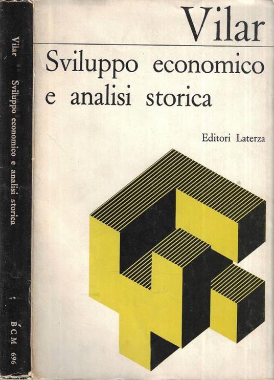 Sviluppo economico e analisi storica - Pierre Vilar - copertina