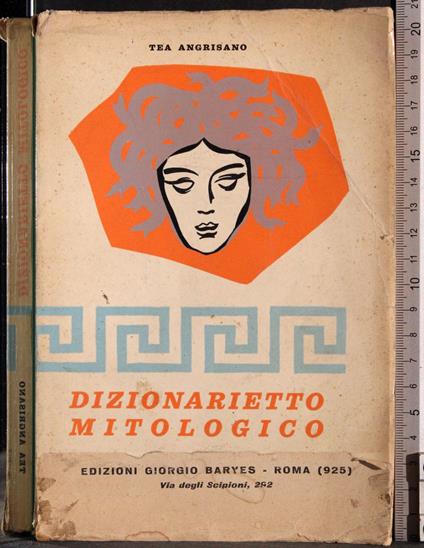 Dizionarietto mitologico - Tea Angrisano - copertina