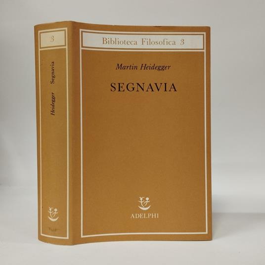 Segnavia - Martin Heidegger - copertina