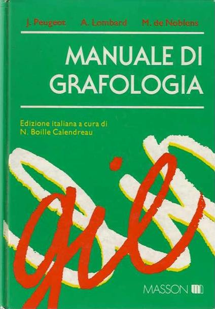 Manuale di Grafologia - copertina