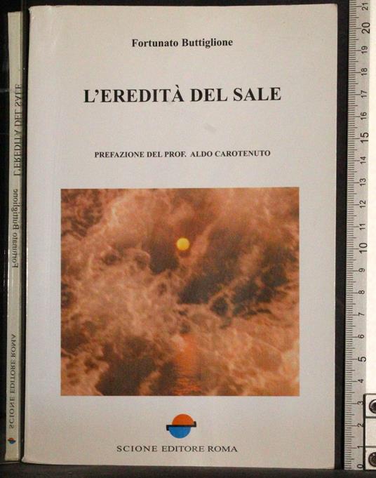 L' eredità del sale - Fortunato Buttiglione - copertina