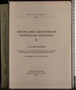 Miscellanea bibliothecae apostolicae vaticanae Vol 5