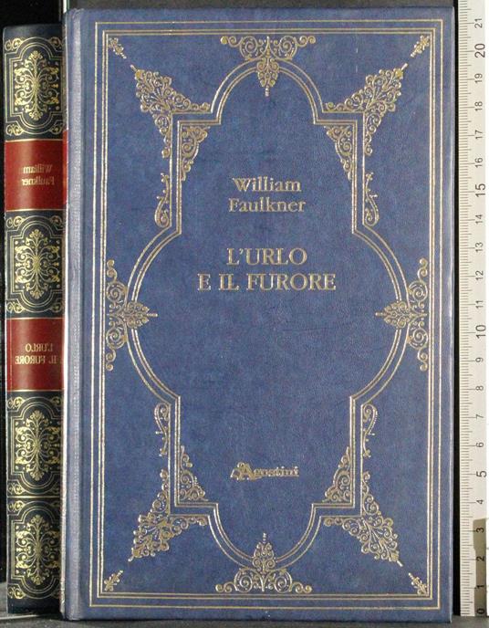 L' urlo e il furore - William Faulkner - copertina