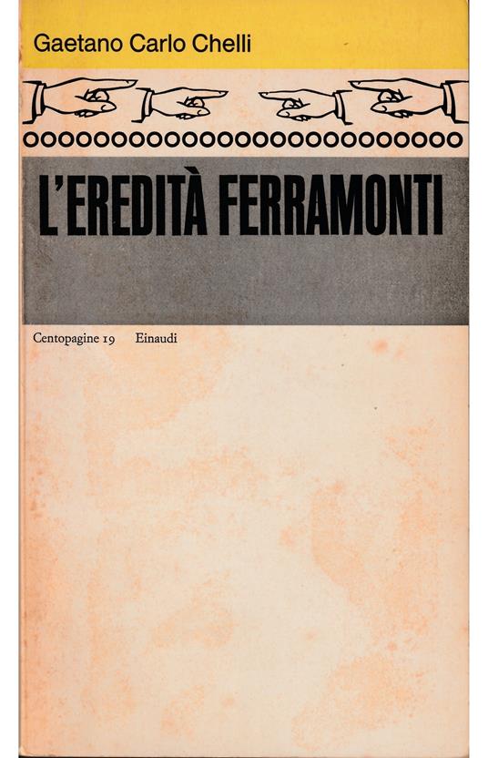 L' eredità Ferramonti - copertina