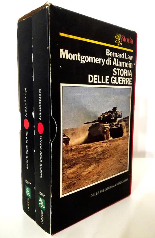 Storia delle guerre - completo in 2 voll. in cofanetto editoriale - copertina