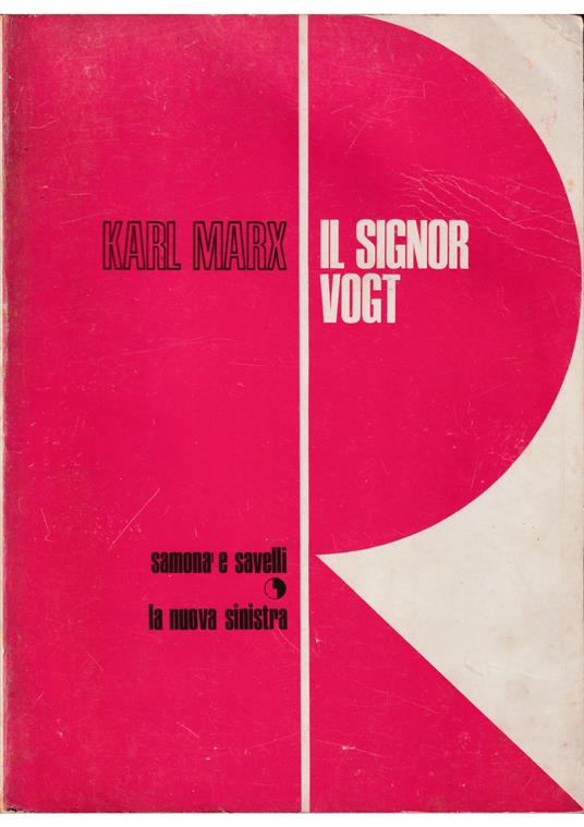 Il signor Vogt (1860) - Karl Marx - copertina