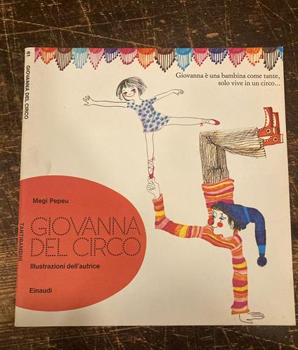 Giovanna del circo. Illustrazioni dell' autrice - copertina